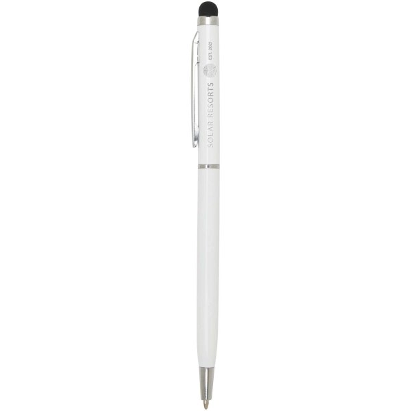 Immagine Penna a sfera in alluminio con stylus Ore (inchiostro blu)