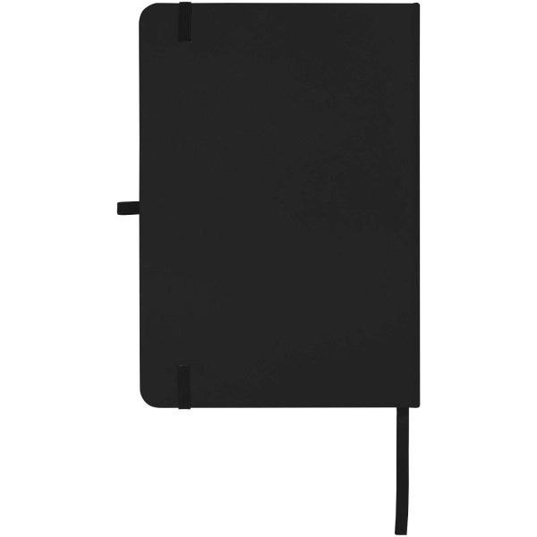 Immagine Blocco note formato A5 con copertina rigida in materiale riciclato e pagine a righe Teak