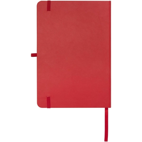 Immagine Blocco note formato A5 con copertina rigida in materiale riciclato e pagine a righe Teak