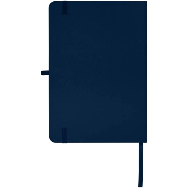 Immagine Blocco note formato A5 con copertina rigida in materiale riciclato e pagine a righe Teak