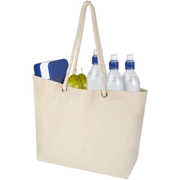 Immagine Tote bag da spiaggia in materiale riciclato certificato GRS 270 g/m² Florida