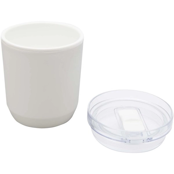 Immagine Bicchiere a doppia parete in plastica riciclata da 180 ml Hudson