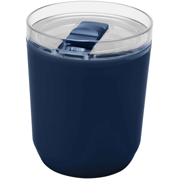 Immagine Bicchiere a doppia parete in plastica riciclata da 180 ml Hudson