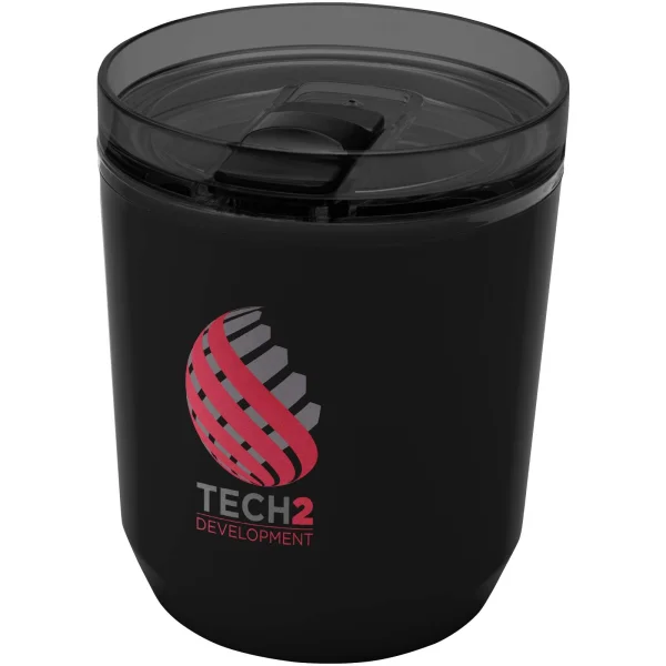 Immagine Bicchiere a doppia parete in plastica riciclata da 180 ml Hudson