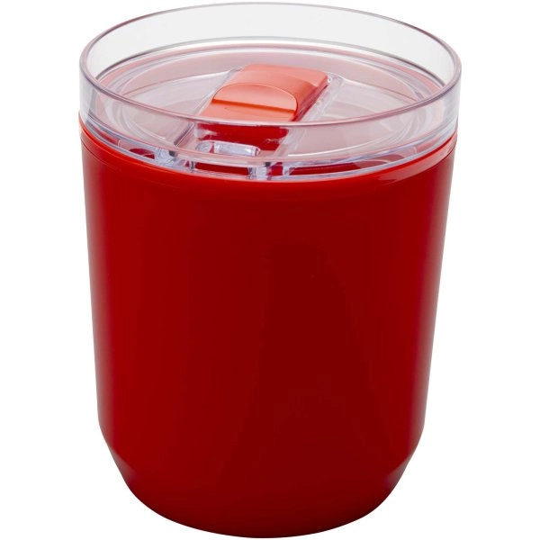 Immagine Bicchiere a doppia parete in plastica riciclata da 180 ml Hudson