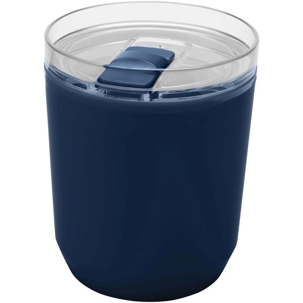 Immagine Bicchiere a doppia parete in plastica riciclata da 180 ml Hudson