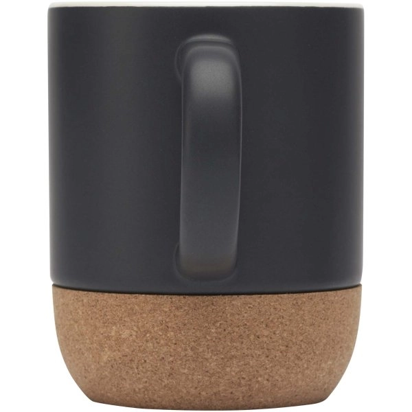 Immagine Tazza in ceramica con dettagli in sughero e finitura opaca da 300 ml Billie