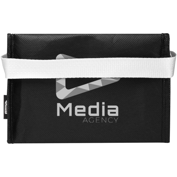 Immagine Borsa termica con capacità per 6 lattine in tessuto non tessuto riciclato certificato GRS Spectrum - 4L