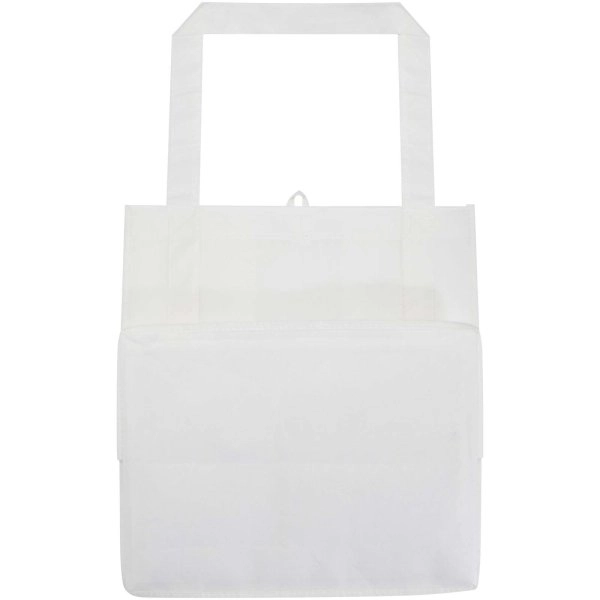 Immagine Tote bag con fondo rigido in tessuto non tessuto riciclato certificato GRS Liberty - 29L