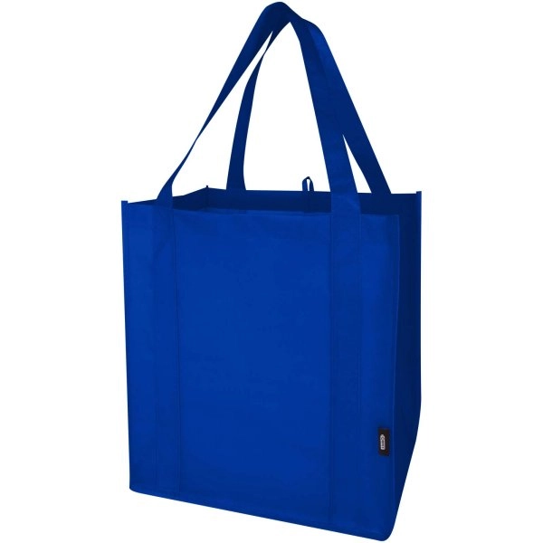 Immagine Tote bag con fondo rigido in tessuto non tessuto riciclato certificato GRS Liberty - 29L