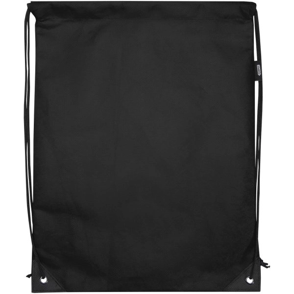Immagine Borsa con coulisse in tessuto non tessuto riciclato certificato GRS Evergreen - 5L