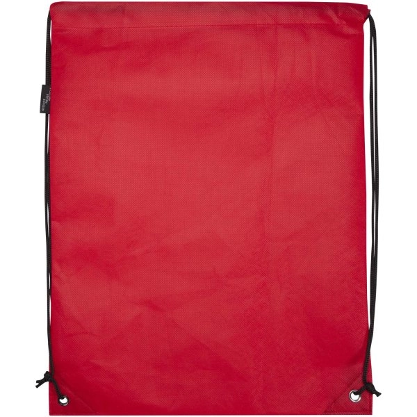 Immagine Borsa con coulisse in tessuto non tessuto riciclato certificato GRS Evergreen - 5L