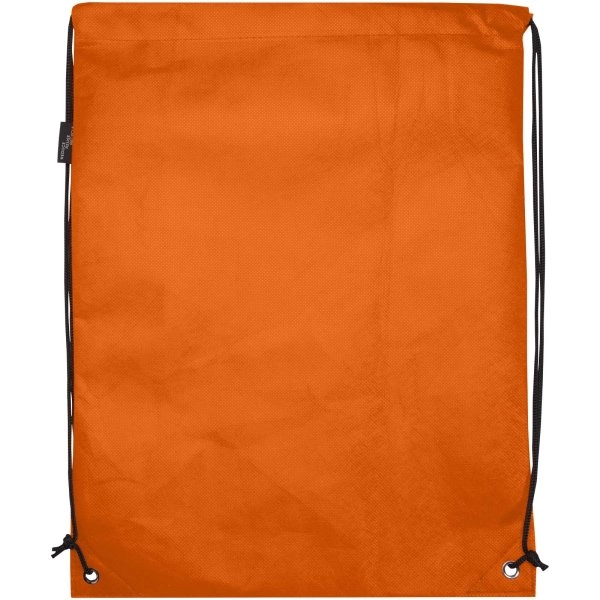 Immagine Borsa con coulisse in tessuto non tessuto riciclato certificato GRS Evergreen - 5L