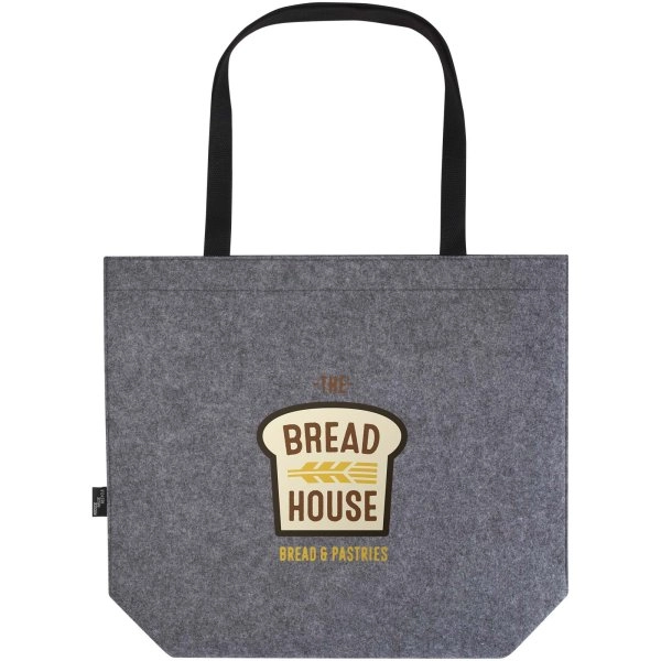 Immagine Tote bag a soffietto in feltro riciclato certificato GRS Felta - 20L