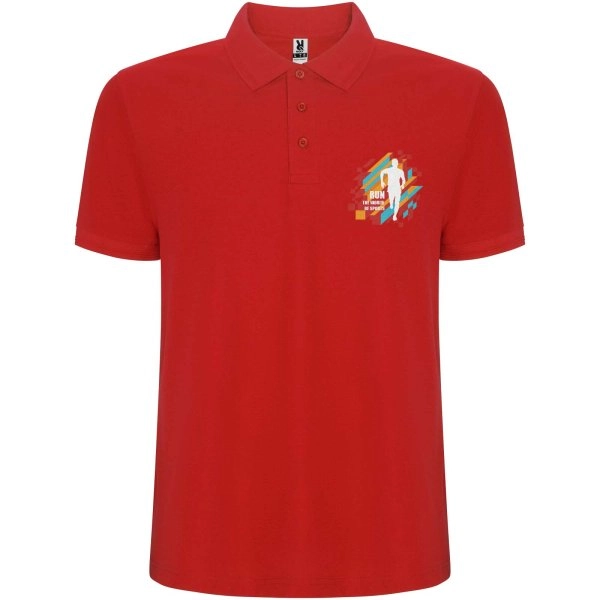 Immagine Polo da uomo a maniche corte Pegaso Premium
