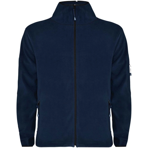 Giacca in pile da uomo con cerniera intera Luciane