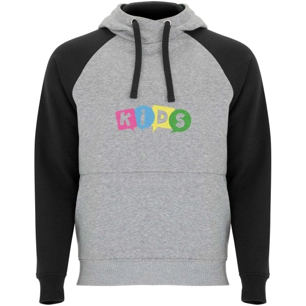 Immagine Felpa con cappuccio bicolore da bambino Badet