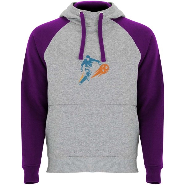 Immagine Felpa con cappuccio bicolore da bambino Badet