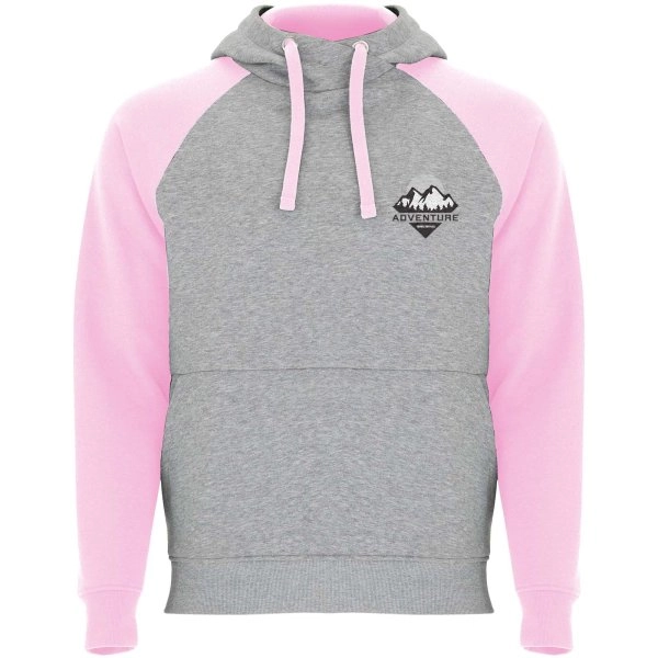 Immagine Felpa con cappuccio unisex bicolore Badet