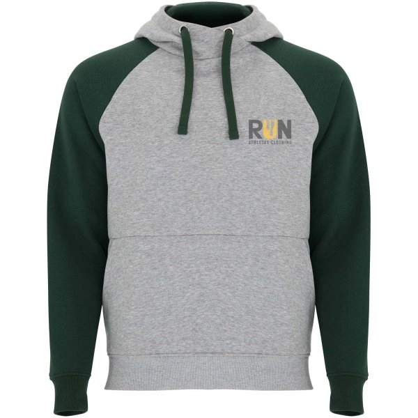 Immagine Felpa con cappuccio unisex bicolore Badet