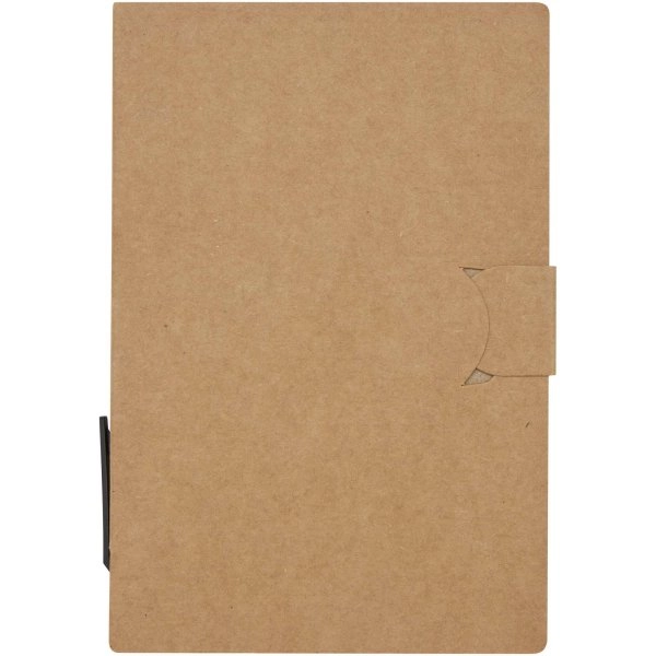 Immagine Blocchetto con foglietti adesivi e penna a sfera Swift (inchiostro nero)