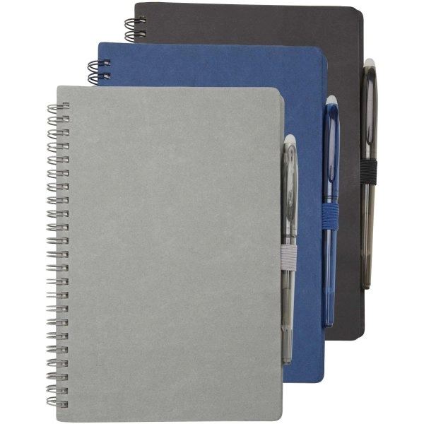 Immagine Set di blocco note con copertina rigida e penna Slate