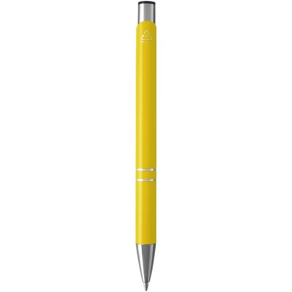 Immagine Penna a sfera in alluminio riciclato Moneta (inchiostro blu)