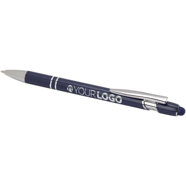 Immagine Penna a sfera con finitura argento Kish (inchiostro blu)
