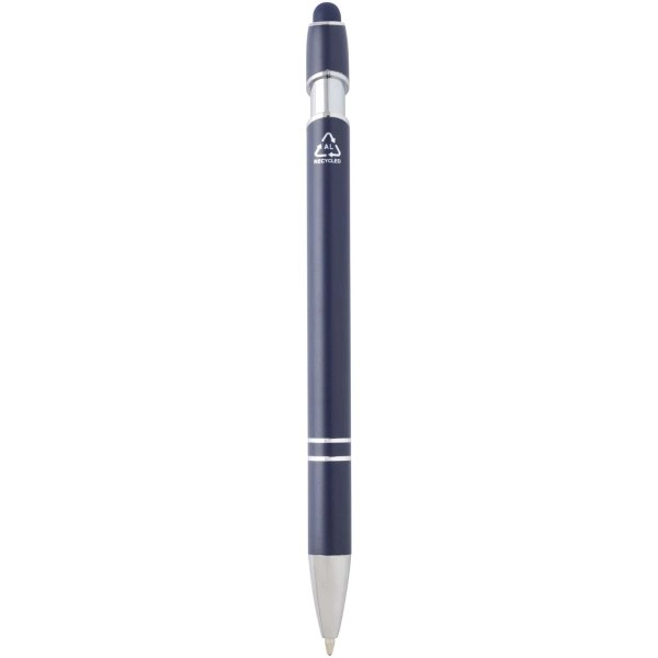 Immagine Penna a sfera con finitura argento Kish (inchiostro blu)