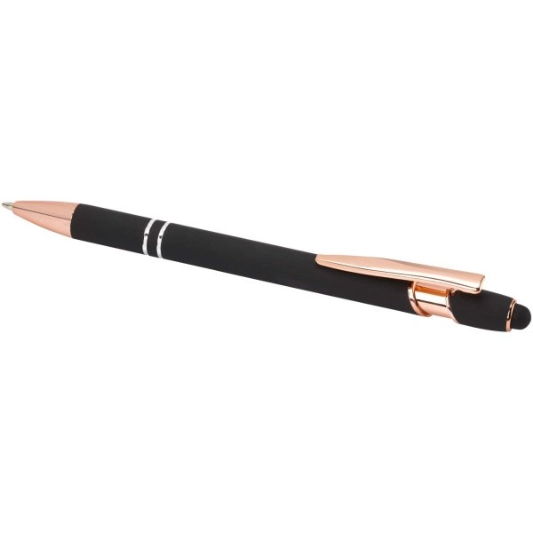 Immagine Penna a sfera con finitura oro rosa Nanna (inchiostro blu)