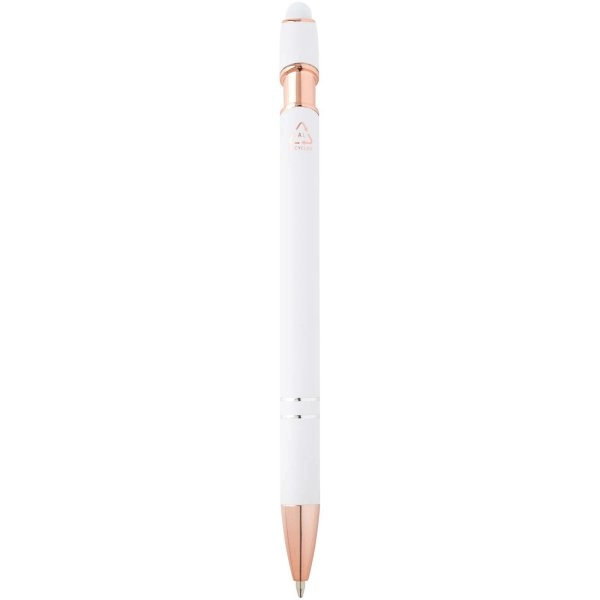 Immagine Penna a sfera con finitura oro rosa Nanna (inchiostro blu)