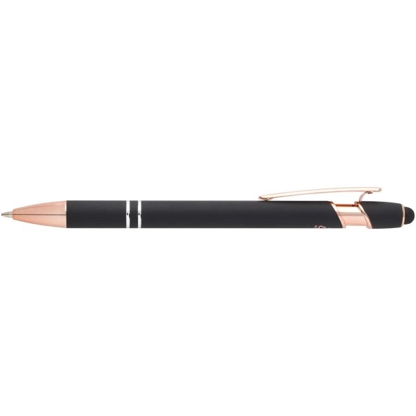 Immagine Penna a sfera con finitura oro rosa Nanna (inchiostro blu)