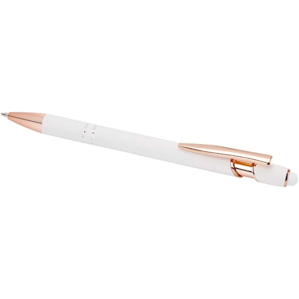 Immagine Penna a sfera con finitura oro rosa Nanna (inchiostro blu)