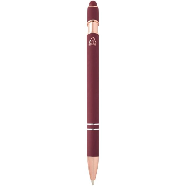 Immagine Penna a sfera con finitura oro rosa Nanna (inchiostro blu)