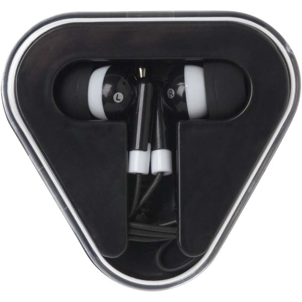 Immagine Auricolari con astuccio in plastica riciclata Rebel