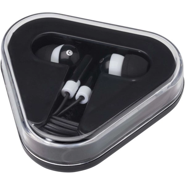 Immagine Auricolari con astuccio in plastica riciclata Rebel