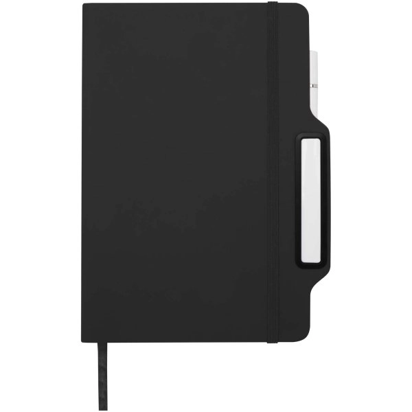 Immagine Blocco note formato A5 con copertina rigida e combinazione di penna e matita Nexus