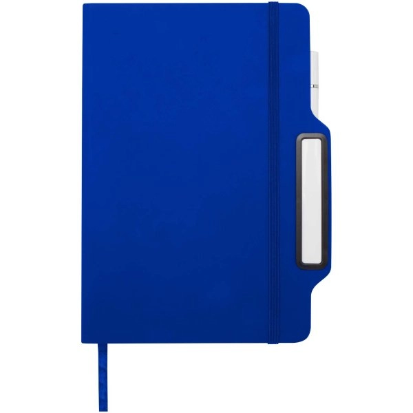 Immagine Blocco note formato A5 con copertina rigida e combinazione di penna e matita Nexus