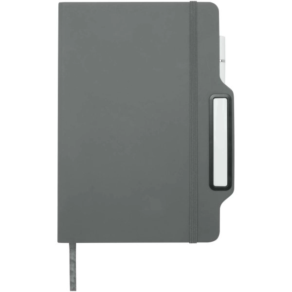 Immagine Blocco note formato A5 con copertina rigida e combinazione di penna e matita Nexus