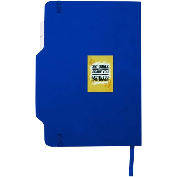 Immagine Blocco note formato A5 con copertina rigida e combinazione di penna e matita Nexus