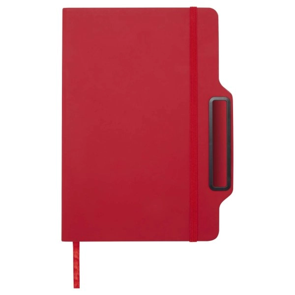 Immagine Blocco note formato A5 con copertina rigida e combinazione di penna e matita Nexus