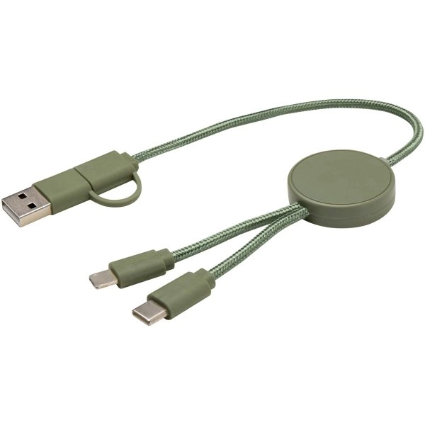 Immagine Cavo 5-in-1 in plastica riciclata da 30 cm per la sincronizzazione dei dati e la ricarica rapida da 27 W Citala