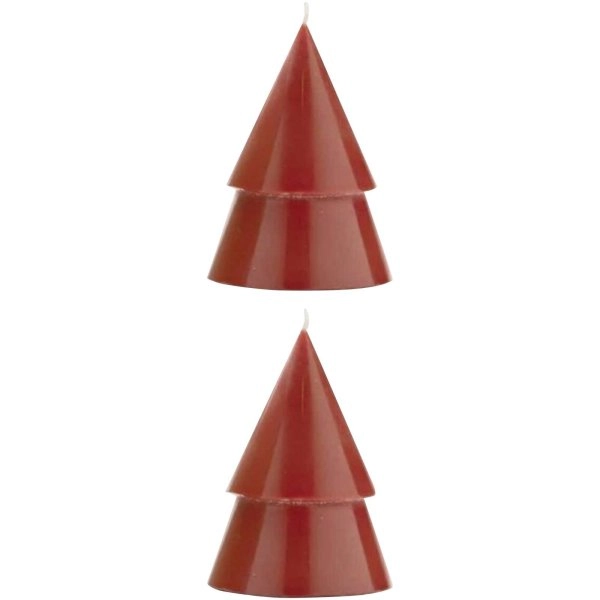 Immagine Set di due Candele a forma di albero di Natale - formato medio Originalhome