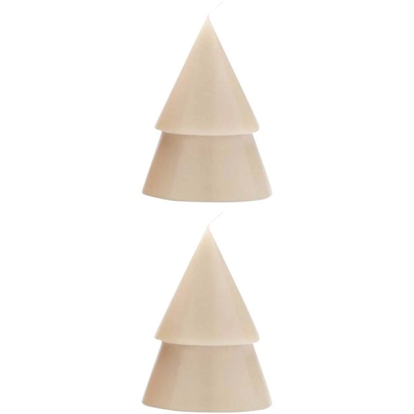 Immagine Set di due Candele a forma di albero di Natale - formato medio Originalhome