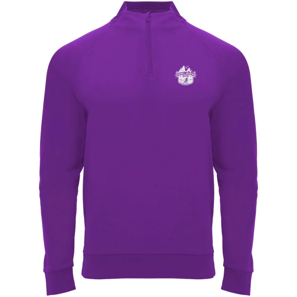 Immagine Felpa a maniche lunghe con zip a un quarto unisex Epiro