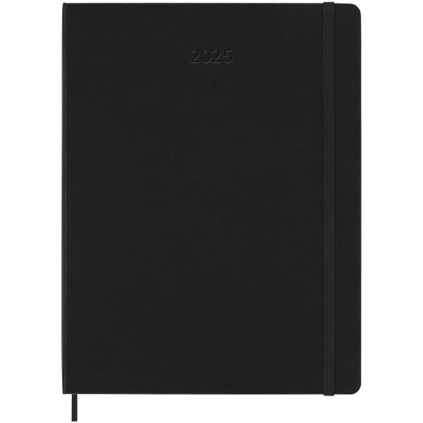 Immagine Agenda settimanale 12 mesi XL con copertina rigida Moleskine