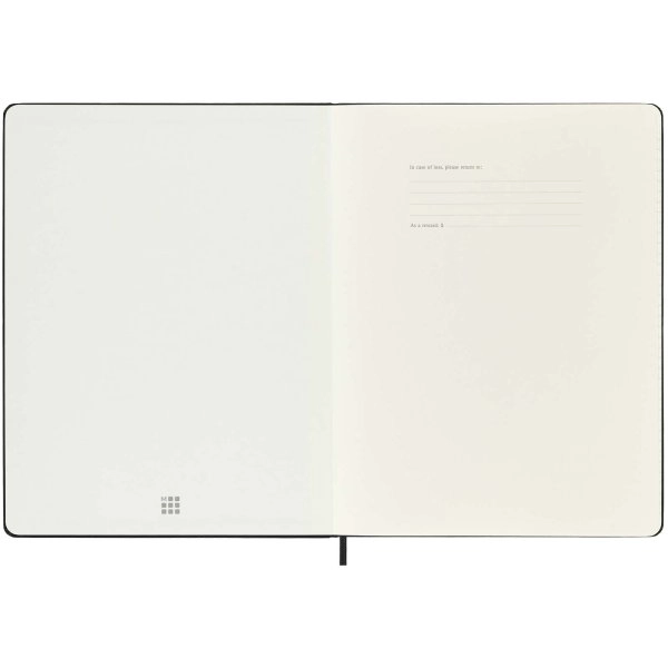 Immagine Agenda settimanale 12 mesi XL con copertina rigida Moleskine