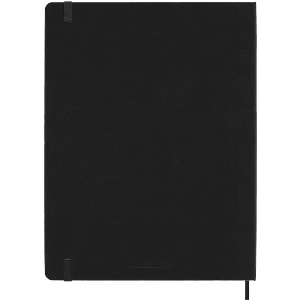 Immagine Agenda settimanale 12 mesi XL con copertina rigida Moleskine