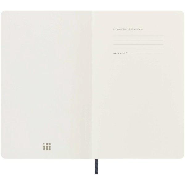 Immagine Blocco note con copertina morbida formato L - a righe Moleskine 100% VEGEA® Capri