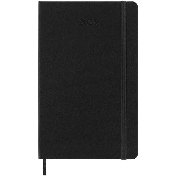 Immagine Agenda settimanale orizzontale 12 mesi formato L con copertina rigida Moleskine